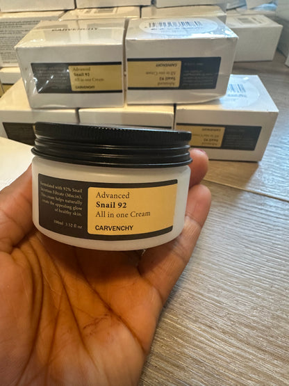 Carvenchy Advanced Snail Moisturizer