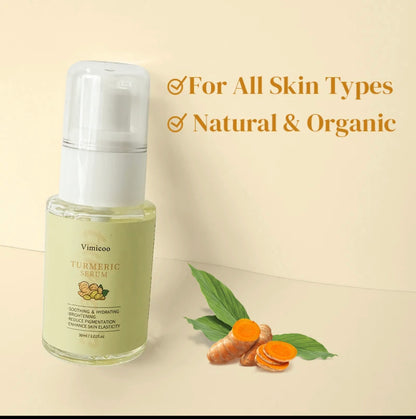 Turmeric Facial Serum Anti-Aging Anti-inflammation, Anti-bacterial effects Facial Beauty Care